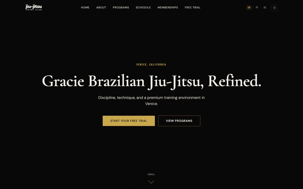 Jiujitsu Prime Club — Academia de jiu-jitsu