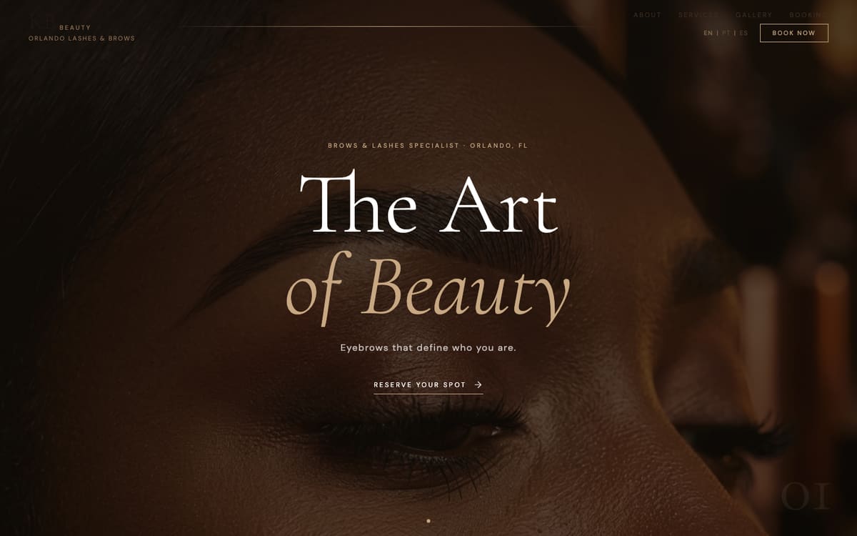KB Beauty — Brows & lashes