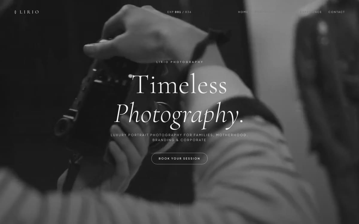 Lirio Photography — Fotografia de luxo