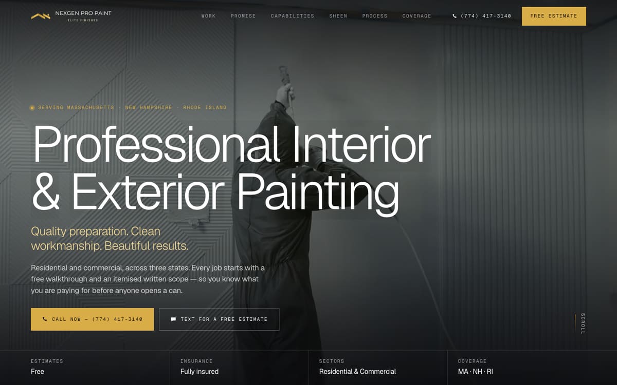NexGen Pro Paint — Pintura premium